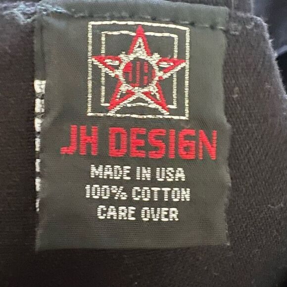 JH design boys demin black jacket size 12 - Picture 6 of 6